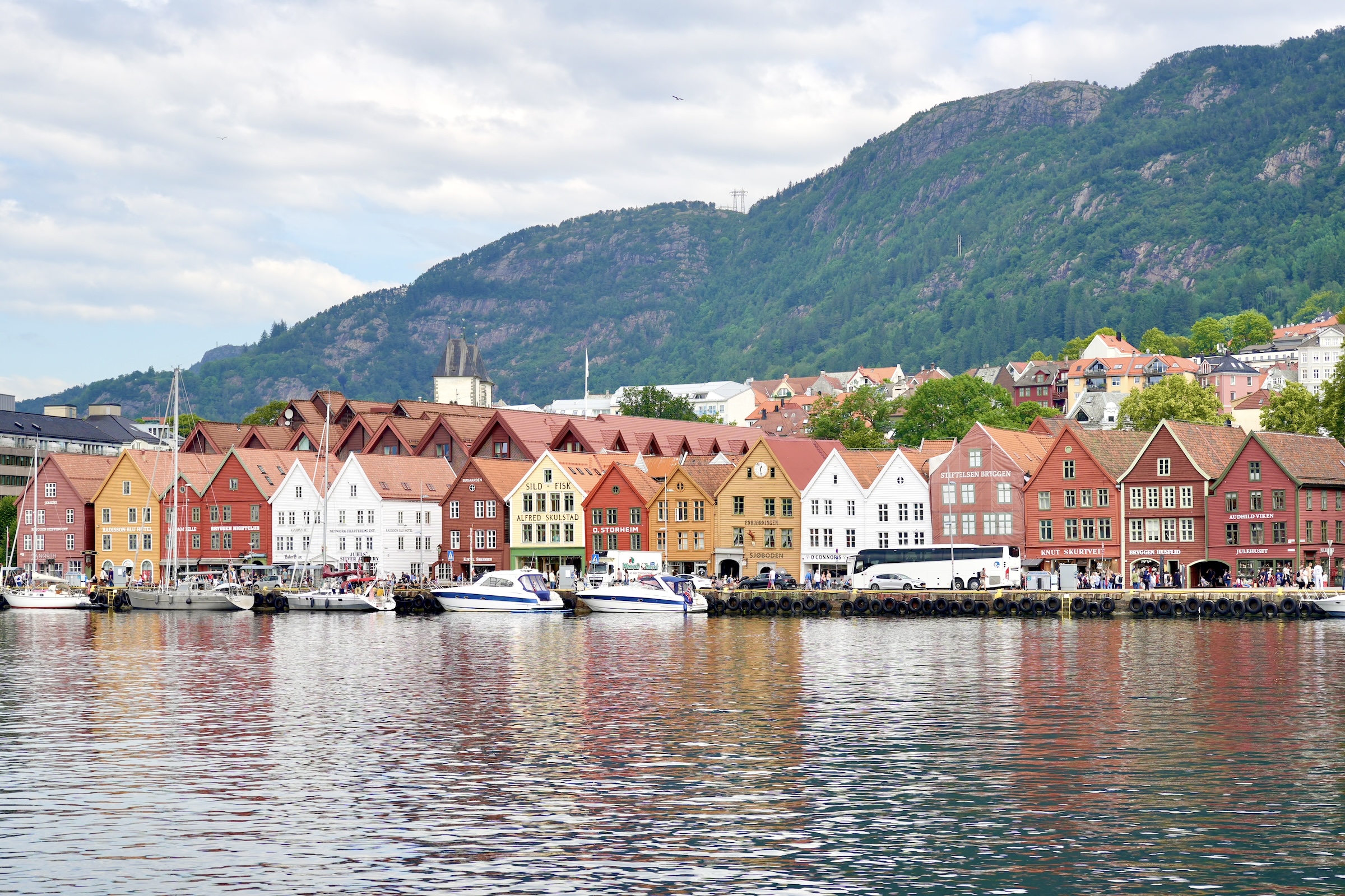 Mit der Fähre nach Bergen