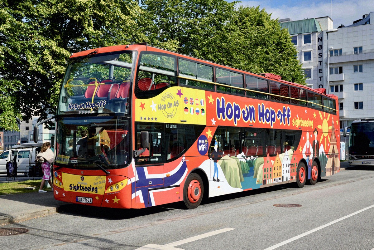 Mit der Fähre nach Bergen