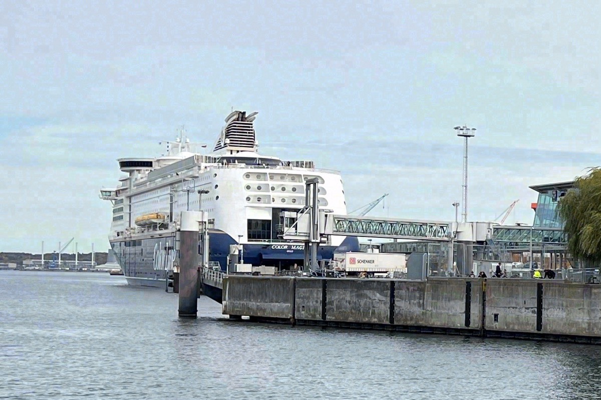 Fähre Kiel - Oslo von Color Line auf der Ostsee