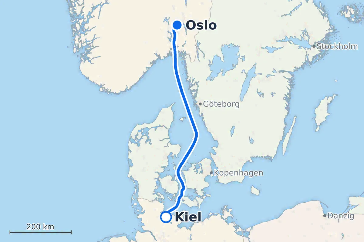 Kiel - Oslo