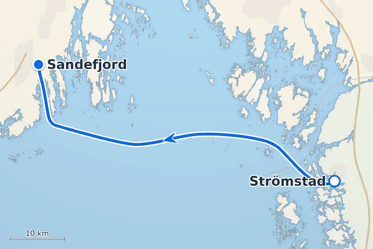Strömstad - Sandefjord