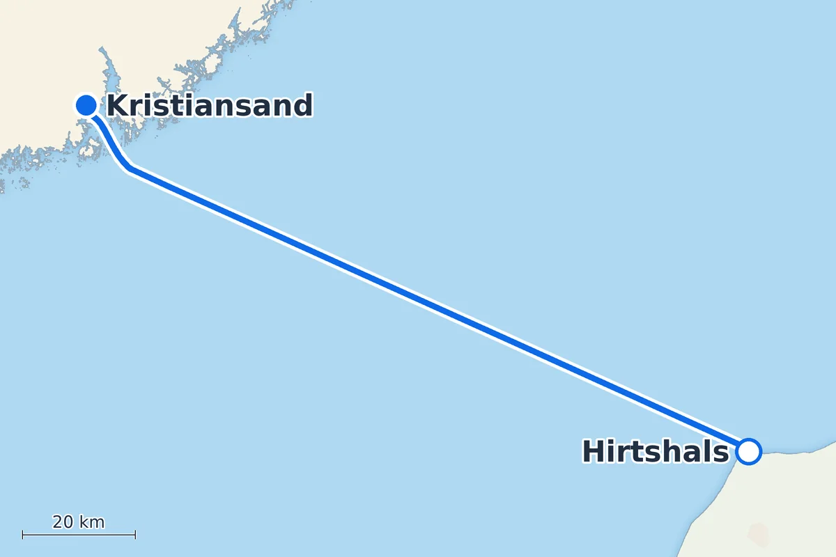 Hirtshals - Kristiansand