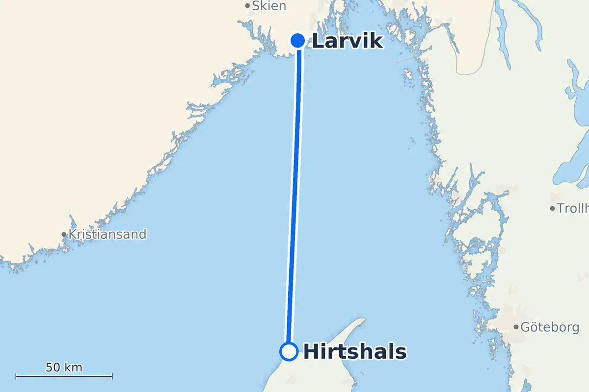 Hirtshals - Larvik