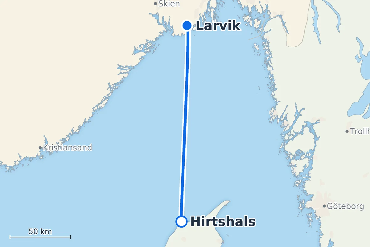 Hirtshals - Larvik